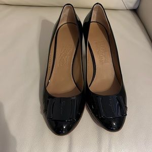 Salvatore Ferragamo shoes they was wore one time in home